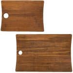 Custom Woodland Bamboo Cutting Board Set - 1