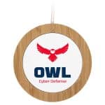 Custom iBevel Plus 15W Wireless Charger With Bamboo Trim