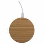 Custom iDisc Bamboo 15W Wireless Charger - 5