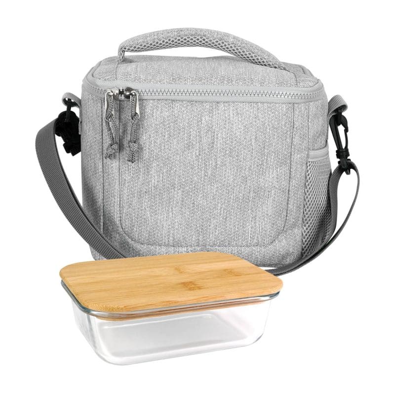 Custom Adventure Cooler Bamboo Lunch Set - 7