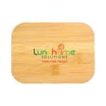 Custom Bamboo Glass Container - 5