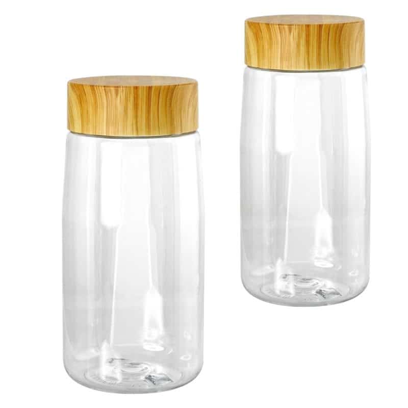 Custom Bamboo Pattern 18 oz. Recycled Bottle - 1