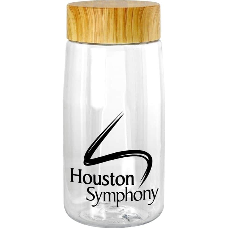 Custom Bamboo Pattern 18 oz. Recycled Bottle - 2