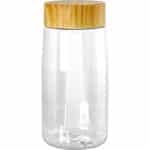 Custom Bamboo Pattern 18 oz. Recycled Bottle - 3