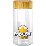 Custom Bamboo Pattern 18 oz. Recycled Bottle - 4