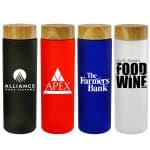 Custom Bamboo Pattern 22 oz. Frosted Bottle