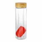 Custom Bamboo Pattern 24 oz Bottle with Floating Infuser - 3