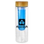 Custom Bamboo Pattern 24 oz Bottle with Fruit Infuser - 4