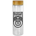 Custom Bamboo Pattern 24 oz Recycled Bottle with Fruit Infuser - 6