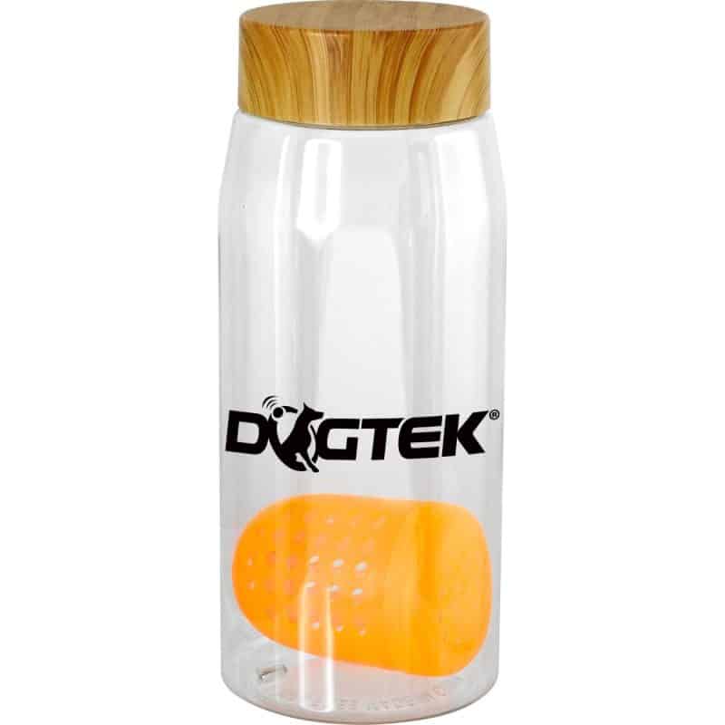 Custom Bamboo Pattern 25 Oz. Recycled Bottle with Floating Infuser - 6