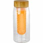 Custom Bamboo Pattern 25 oz. Recycled Bottle with Infuser - 9