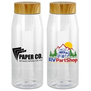 Custom Bamboo Pattern 32 oz Bottle