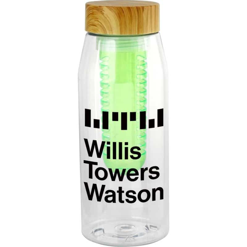 Custom Bamboo Pattern 32 oz. Bottle with Infuser - 2