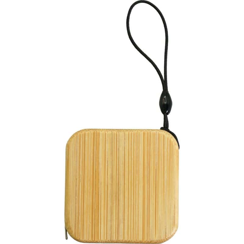 Custom Bamboo Square Tape Measure - 3