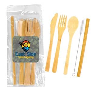 Custom Bamboo Utensil Set