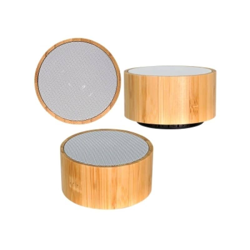 Custom Bamboo Wireless Bluetooth Speaker - 1