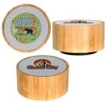 Custom Bamboo Wireless Bluetooth Speaker