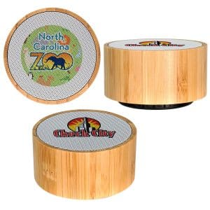 Custom Bamboo Wireless Bluetooth Speaker