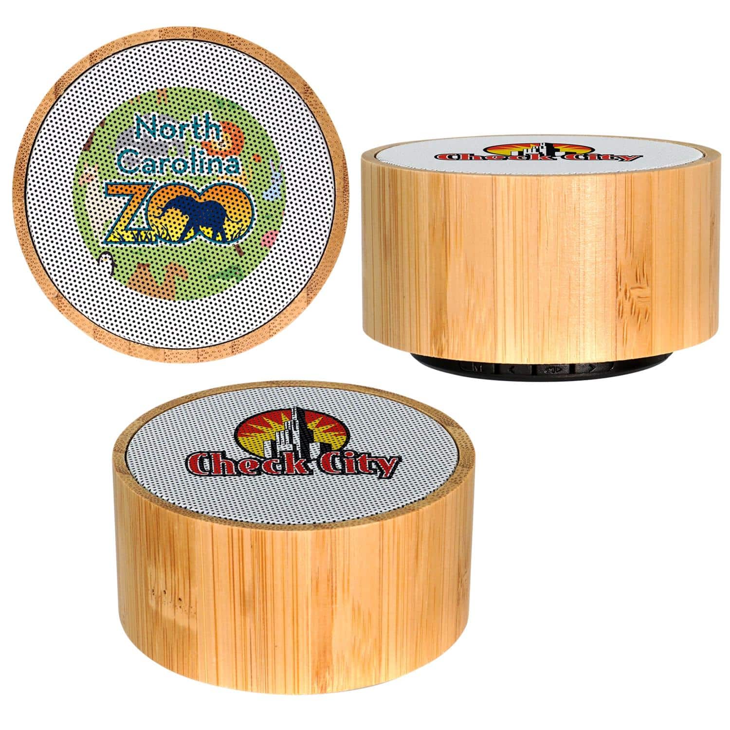 Custom Bamboo Wireless Bluetooth Speaker