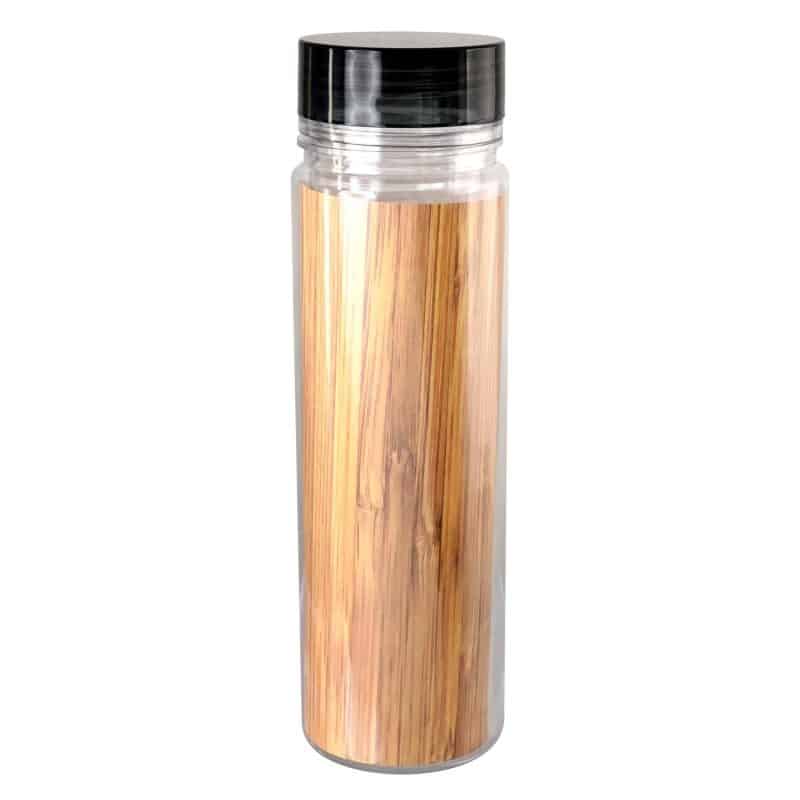 Custom Clear View 18 oz. Full Color Bamboo Pattern Bottle - 5