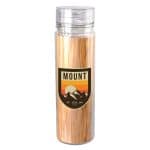 Custom Clear View 18 oz. Full Color Bamboo Pattern Bottle - 8