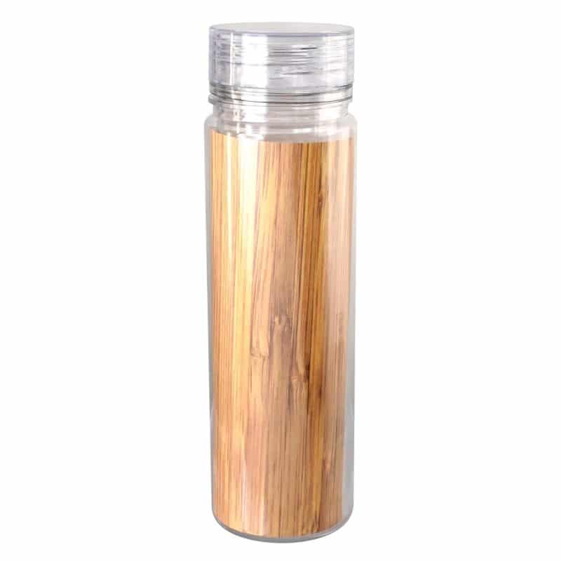 Custom Clear View 18 oz. Full Color Bamboo Pattern Bottle - 9