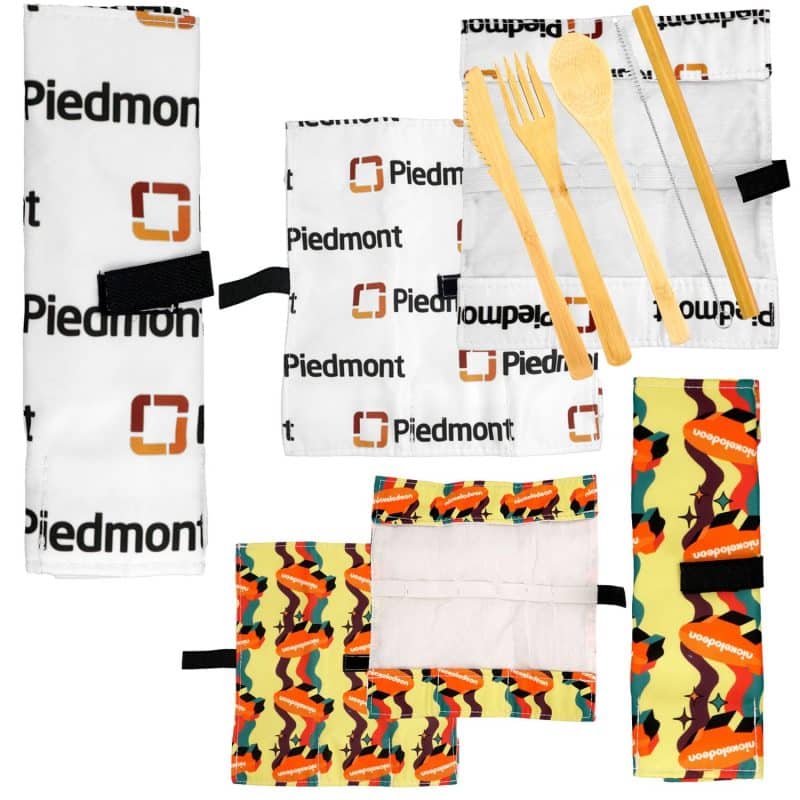 Custom Full Color Wrapped Up Bamboo Set