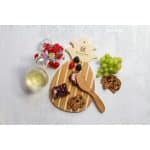 Custom Pineapple Charcuterie Board with Spreader Knife Gift Set - 2