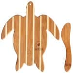 Custom Sea Turtle Charcuterie Board with Spreader Knife Gift Set