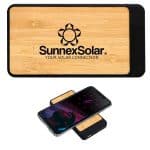 Custom UL Bamboo High Density Swift Wireless Power Bank