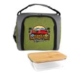Custom Up Front Bamboo Lunch Set - 6