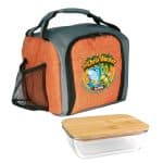Custom Up Front Bamboo Lunch Set - 8