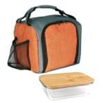 Custom Up Front Bamboo Lunch Set - 9