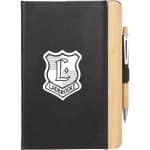 Custom 5.5'' x 8.5'' FSC® Recycled Kia Bamboo Journal - 2