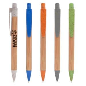 Custom Bamboo Wheat Writer Pen