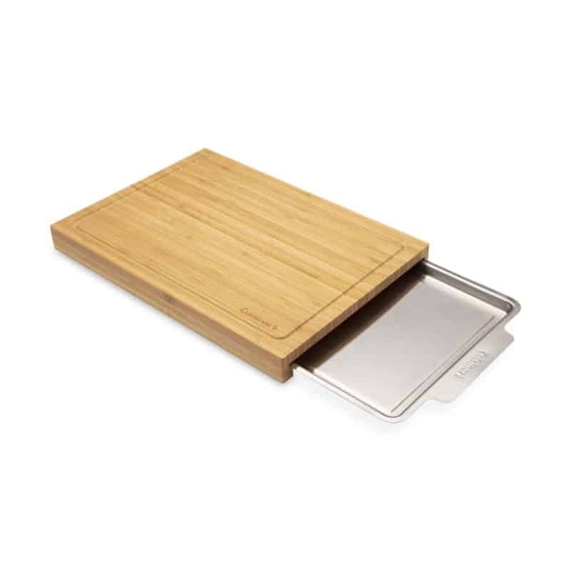 Custom Cuisinart Outdoors® Bamboo Cutting Board With Hidden Tray - Bamboo - 1