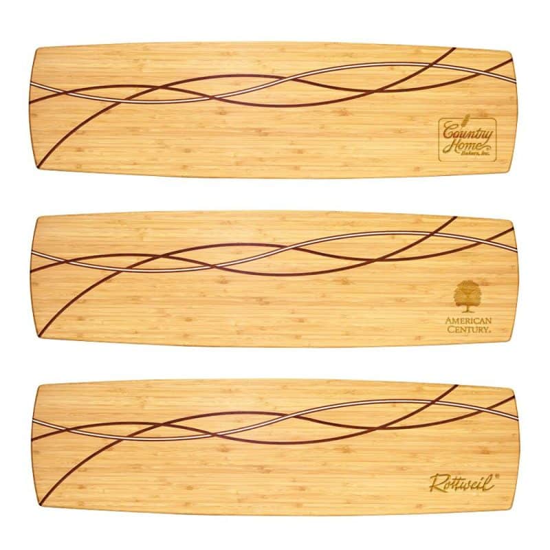 Custom Del Mar Bamboo Charcuterie Board