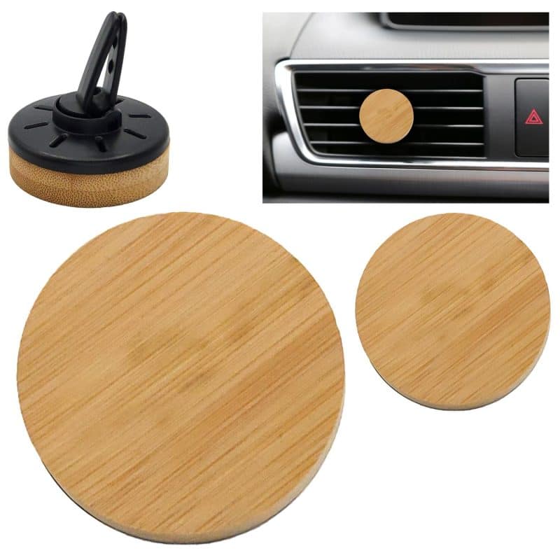 Custom Bamboo Car Air Freshener - 1