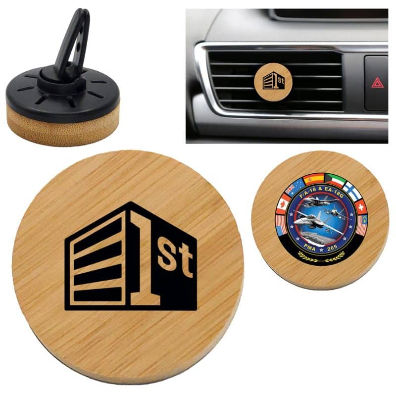 Custom Bamboo Car Air Freshener