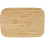 Custom Bamboo Fiber Lunch Box with Cutting Board Lid