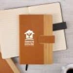 Custom Bamboo Journal W/ Magnetic Closure & FSC Paper