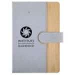 Custom Bamboo Journal W/ Magnetic Closure & FSC Paper - 3