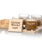 Custom Nordic Mug & Coaster Set