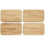 Custom Stackable Bamboo Fiber Bento Box - 6