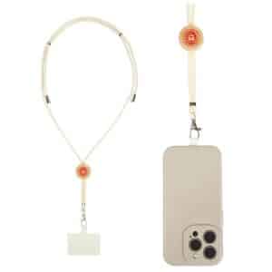 Custom Wheaton Cotton & Bamboo Phone Lanyard