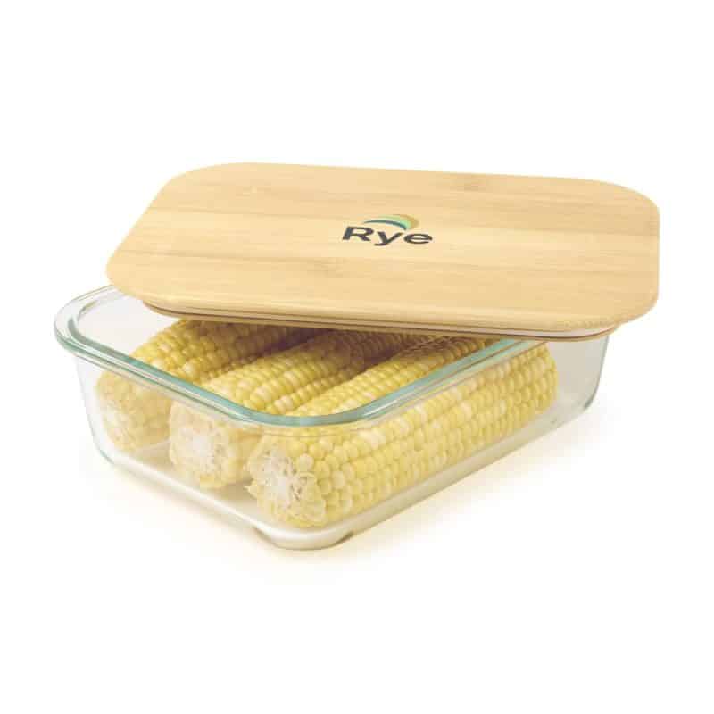 Custom 7 Cup Bamboo Food Storage - Bamboo - 2
