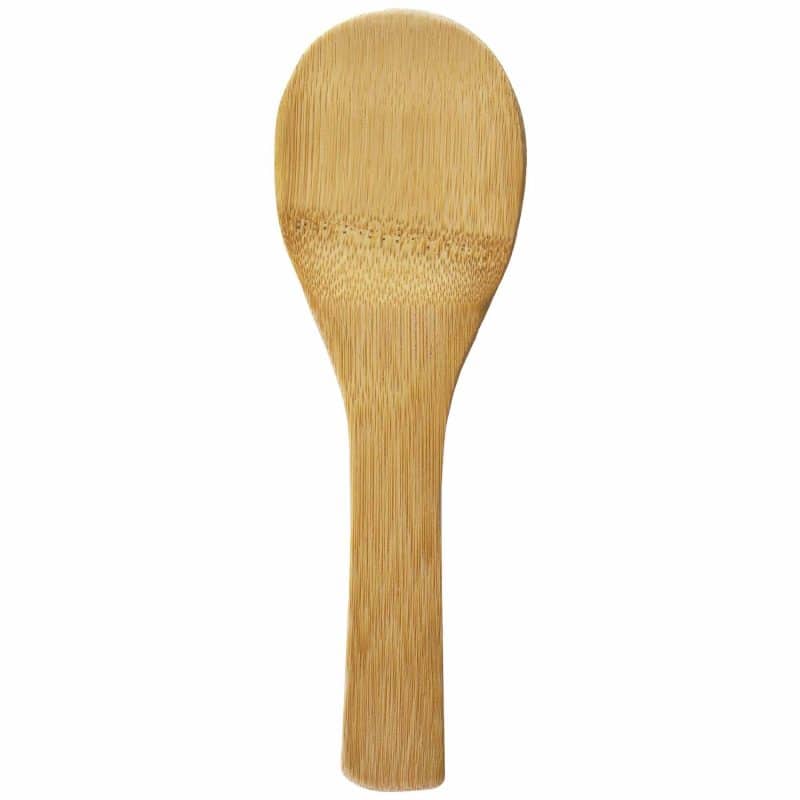 Custom Bamboo 8" Rice Paddle - 1