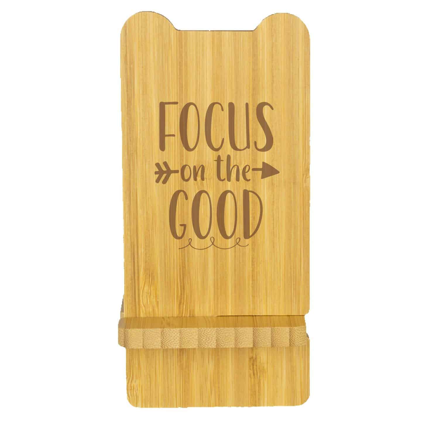 Custom Volt Bamboo Phone Stand Wireless Charger With Box