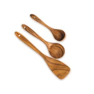 Custom BergHoff Bamboo 3Pc Wooden Utensil Set : Spatula