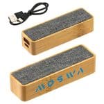 Custom FSC® Bamboo/RPET 2000mAh Mini Power Bank